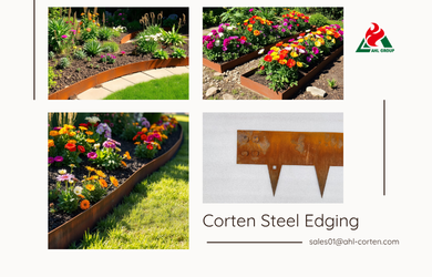 Corten Steel Garden Edging